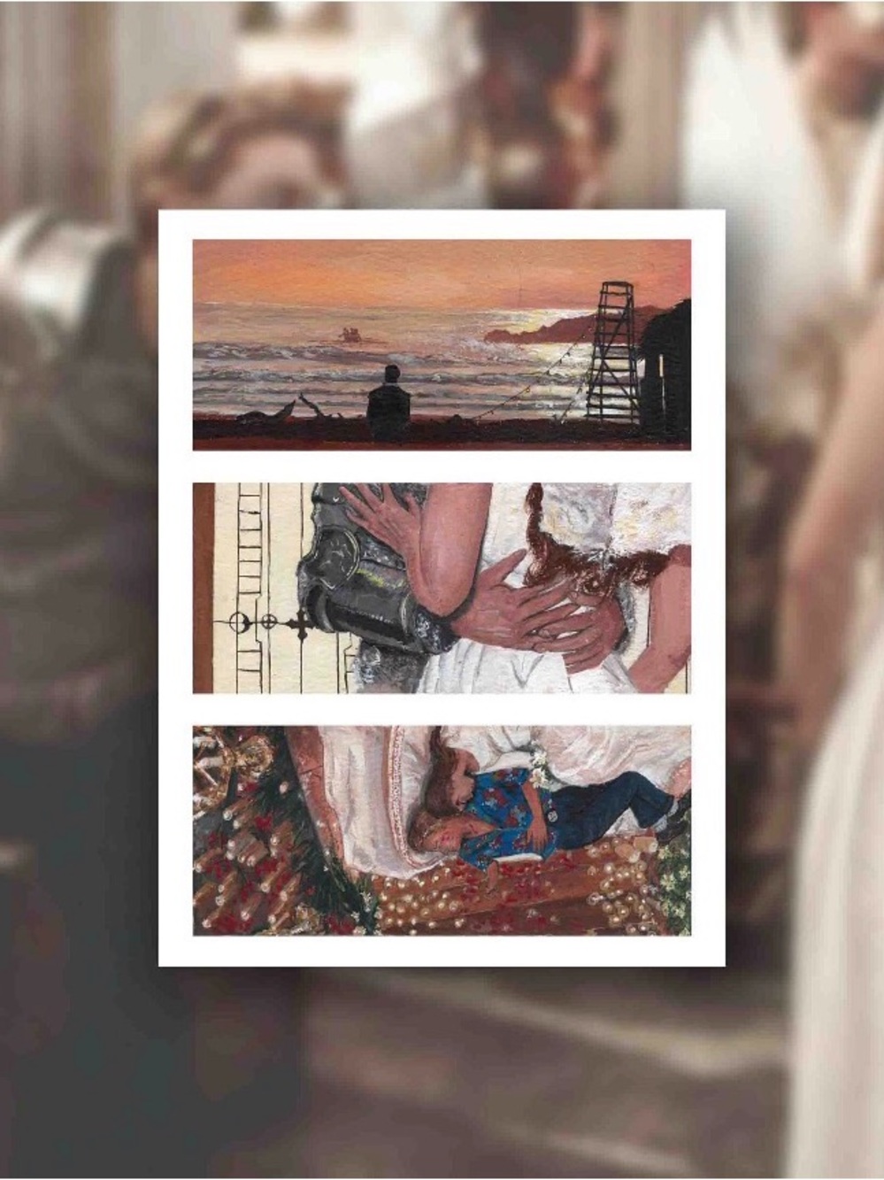 Romeo + Juliet (1996) Original Painting Print